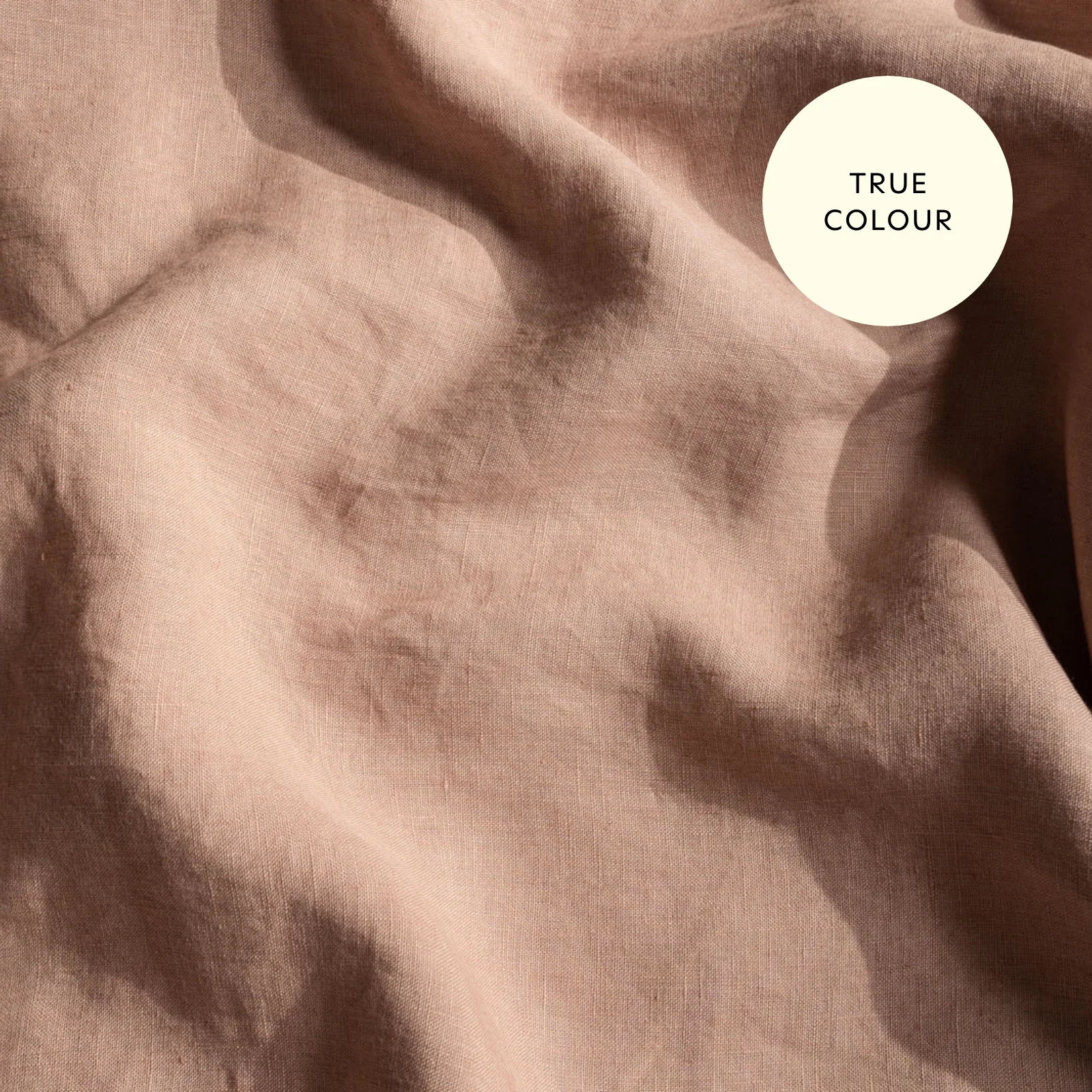 French Flax Linen Double Sided Quilt Cover in Clay/Beige Gingham - Image 14