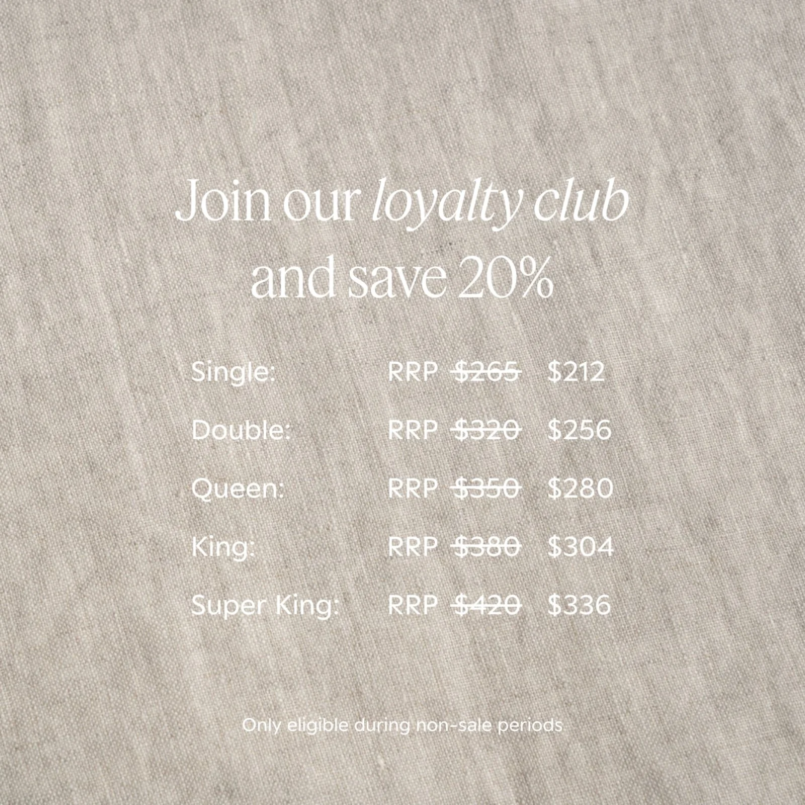 French Flax Linen Double Sided Quilt Cover in White/Natural - Image 3