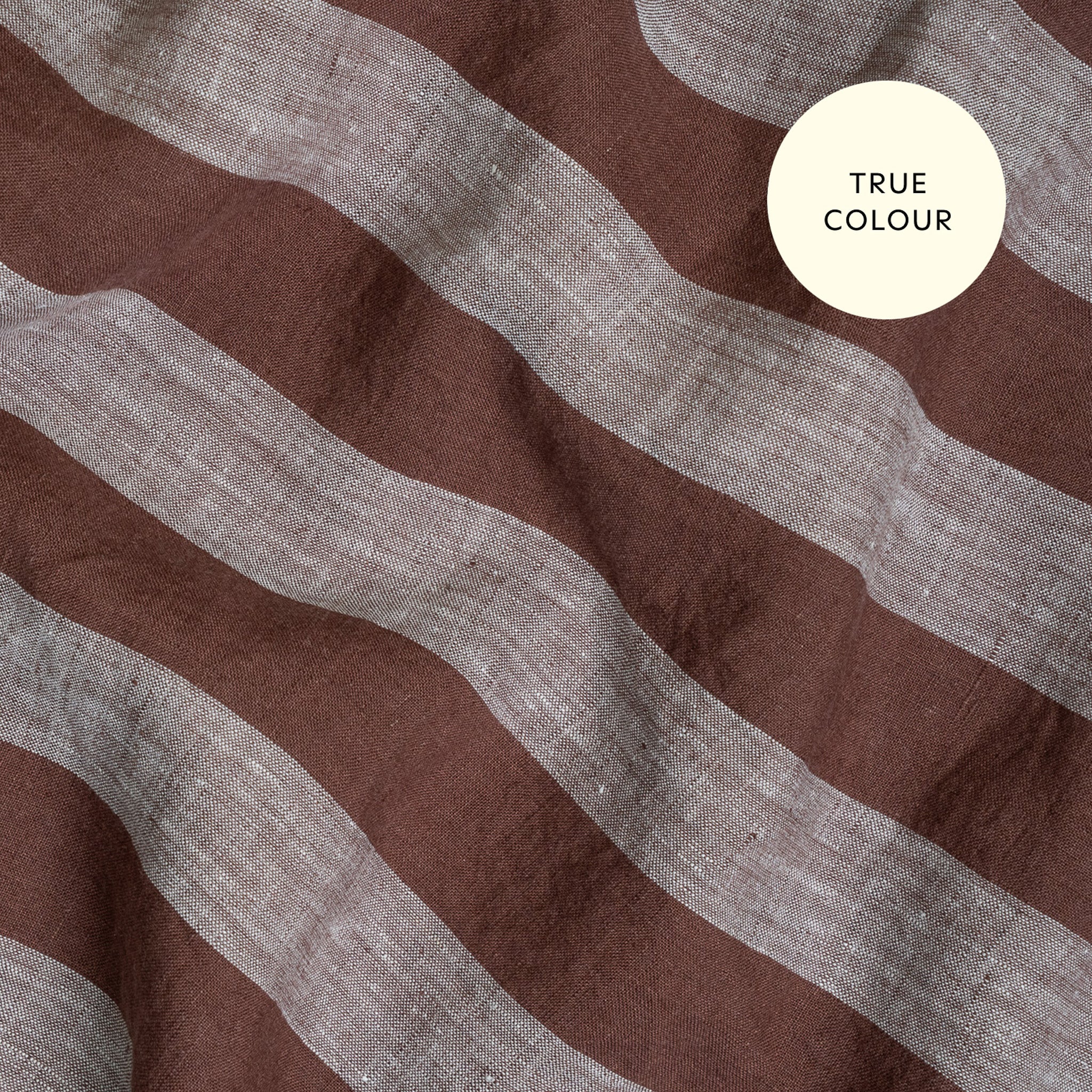Standard Pillowcase Set - Chocolate Stripe - Image 11