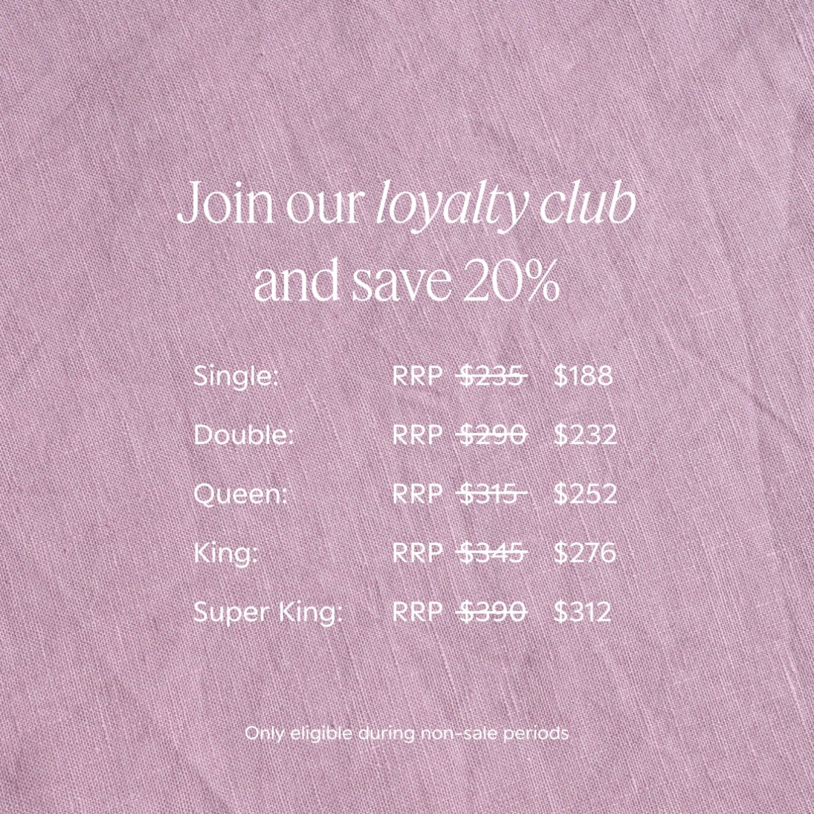 French Flax Linen Quilt Cover in Lilac - Image 3