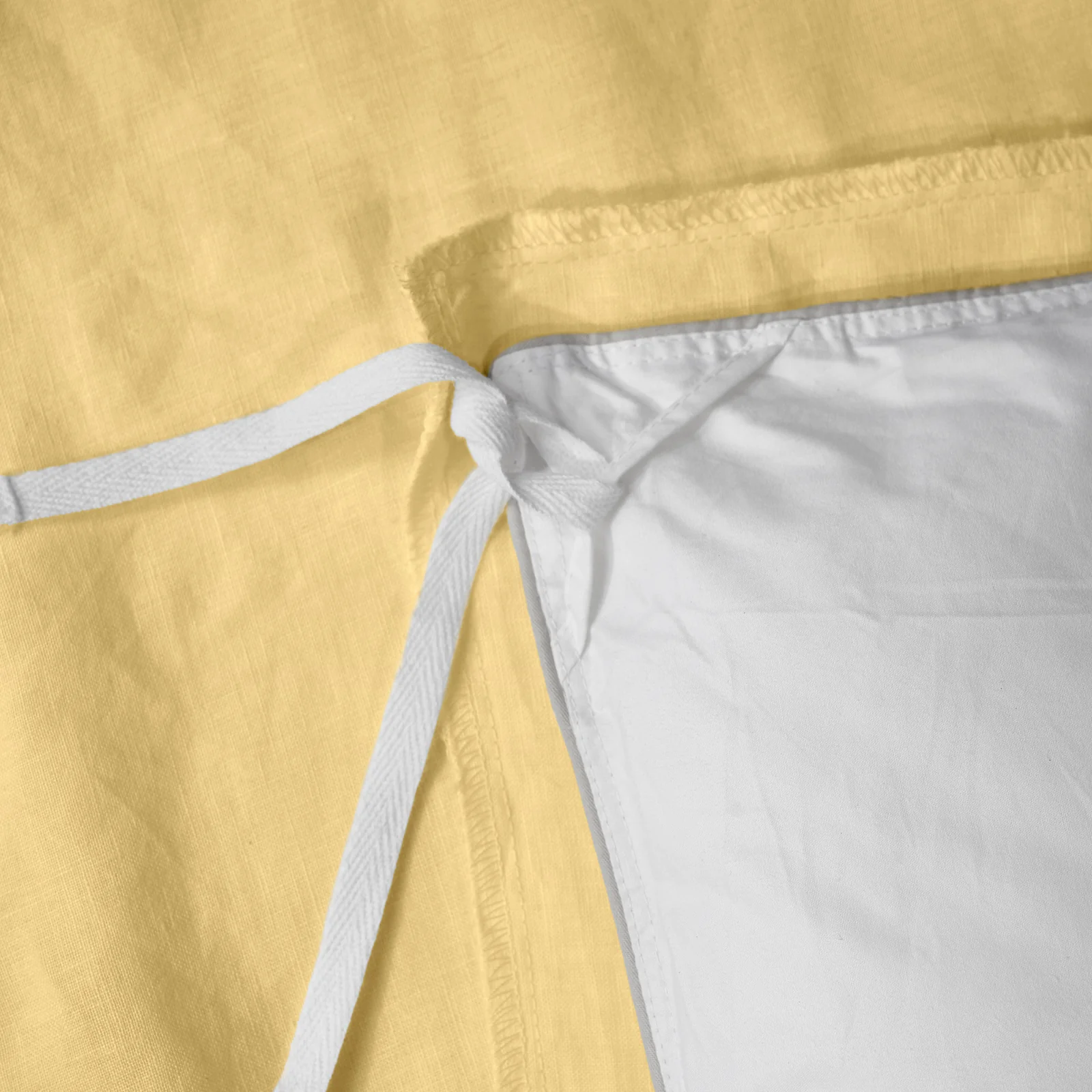 French Flax Linen Quilt Cover in Daisy - Image 13