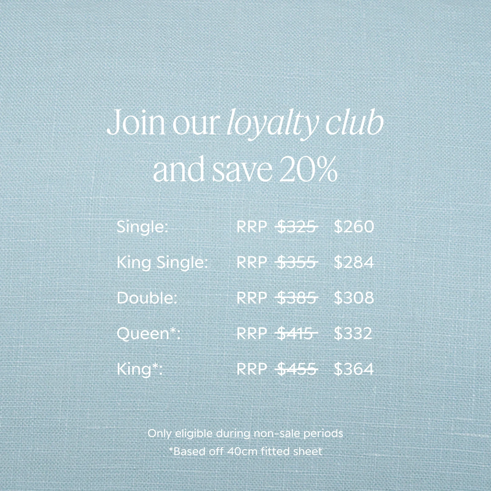 French Flax Linen Sheet Set in Sky Blue - Image 3